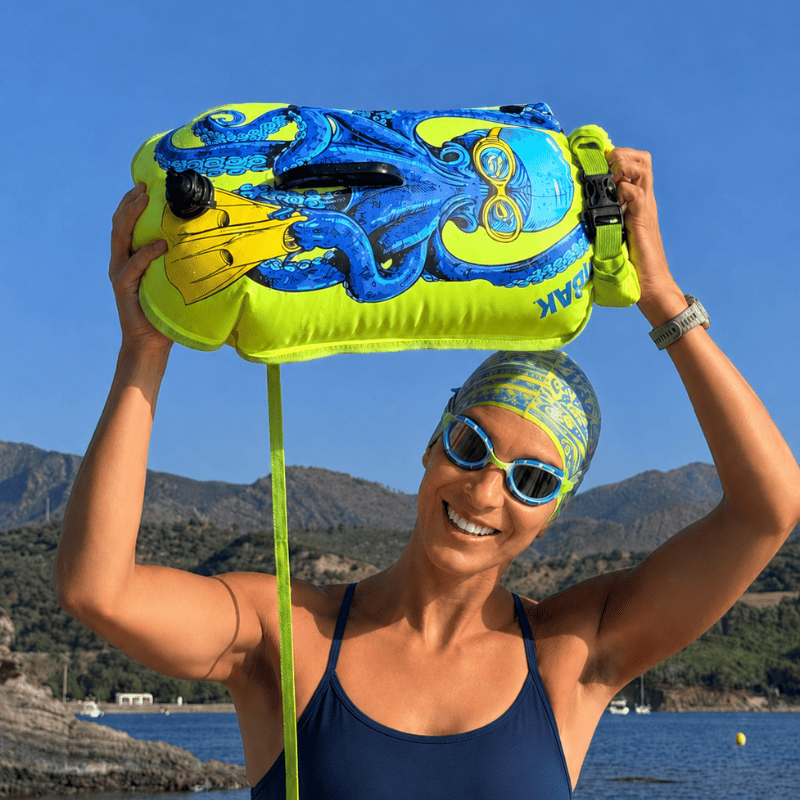 boya lima pulpo Nonbak natación Aguas abiertas