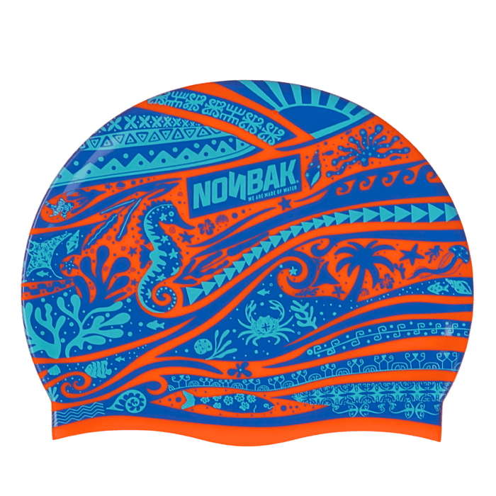Ocean Blue silicone cap