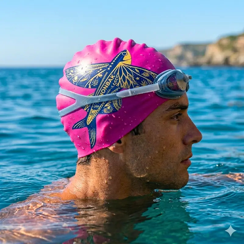 Gorros Nonbak flying fish nadadores