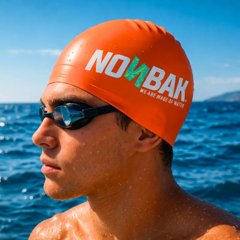 nadador Nonbak aguas abiertas gorros