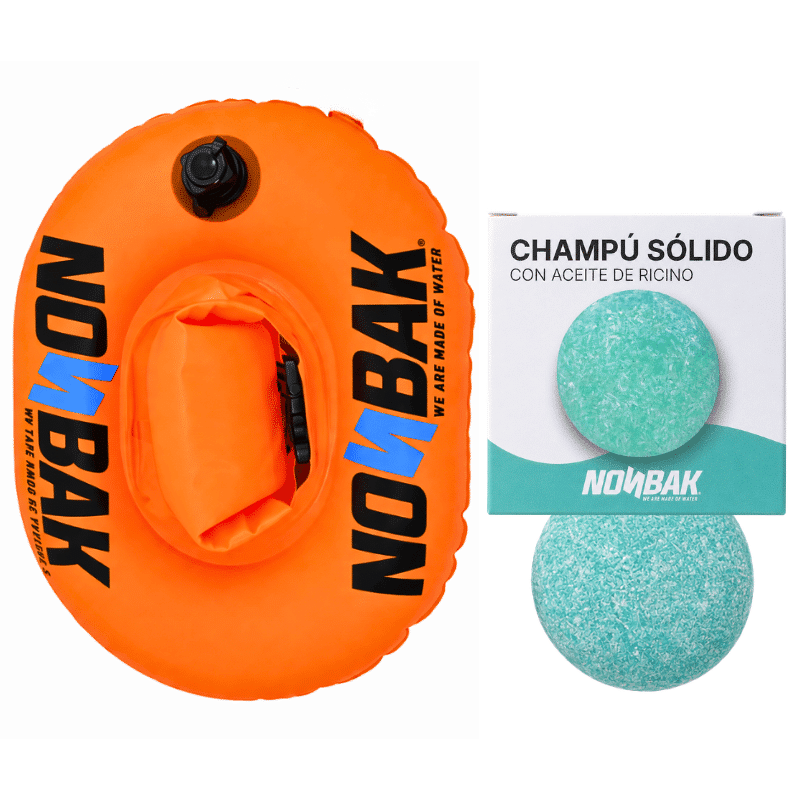 Orange Donut 10L Swim Buoy