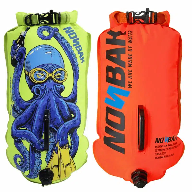 Pack boya lima y boya naranja 28L