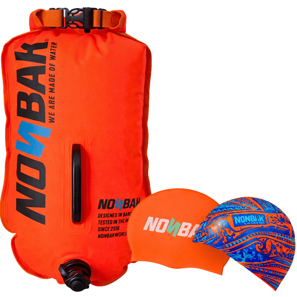 boya naranja 20L + 2 gorros nonbak