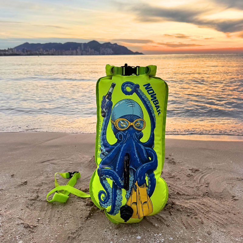 Boya de natación lima pulpo 28L