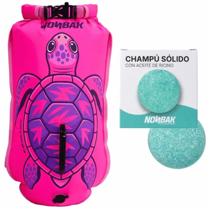 Pink turtle swimming buoy 28L