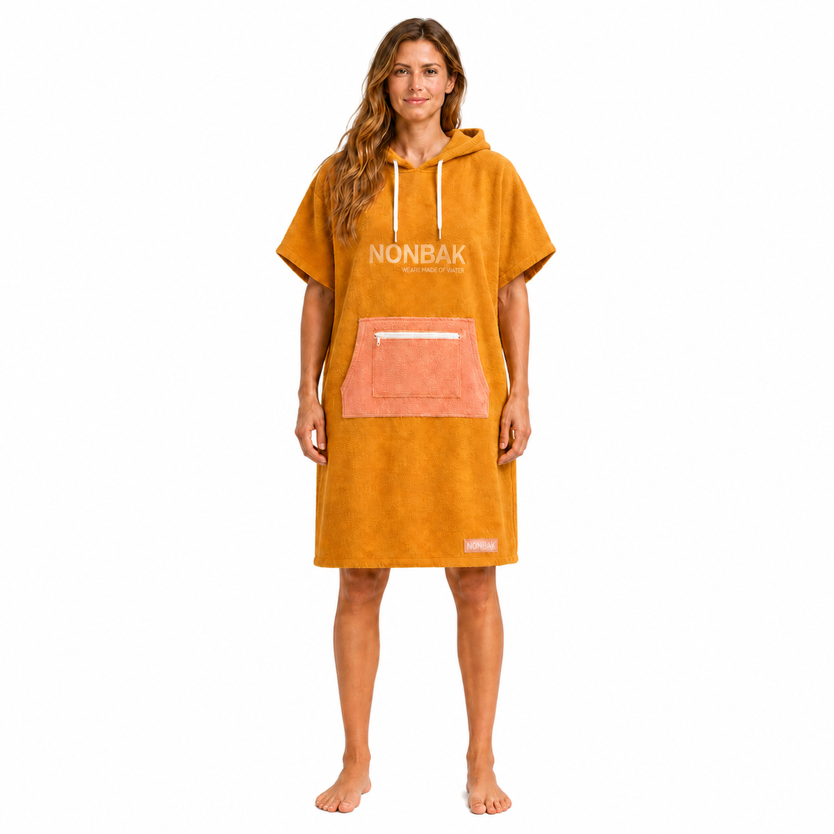 Poncho outdoor mostaza