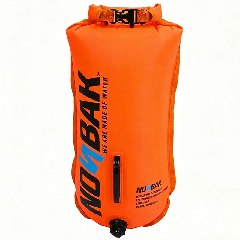 boya de natación naranja 28L