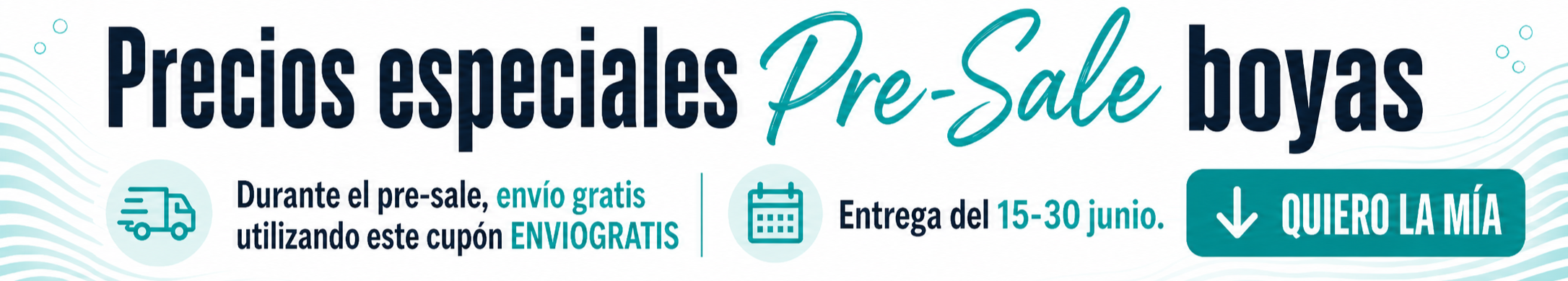 envio gratis pre-sale boyas