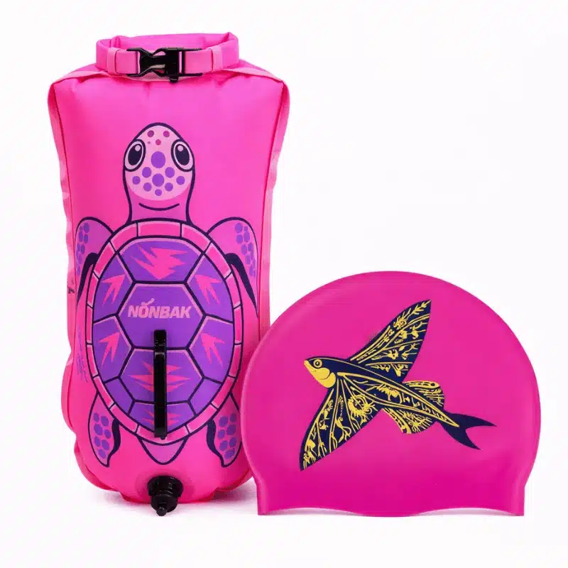 pack boya rosa y gorro rosa