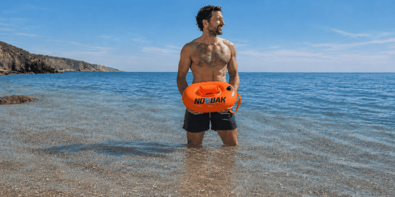 bañarte en la playa nonbak boya donut